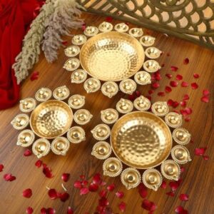 Diya urli set of 3