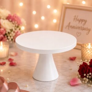 Classic white Metal Cake Stand